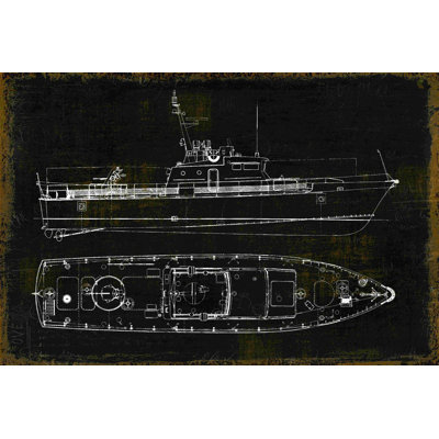 Vieux dessin 7, impression sur toile tendue