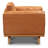 Cadiz Full-Grain Genuine Italian Leather Lounge Chair