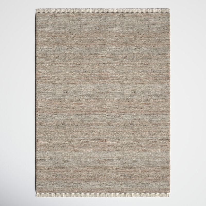 Cassandra Handwoven Natural Indoor / Outdoor Area Rug, Rectangle 10' x 14'