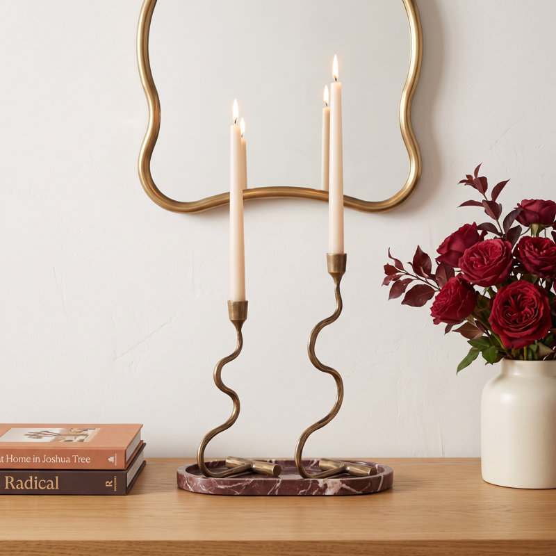 Alena Taper Candlestick Set Of 2