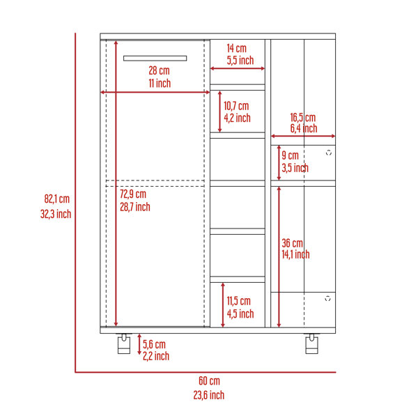 Dimensions du produit