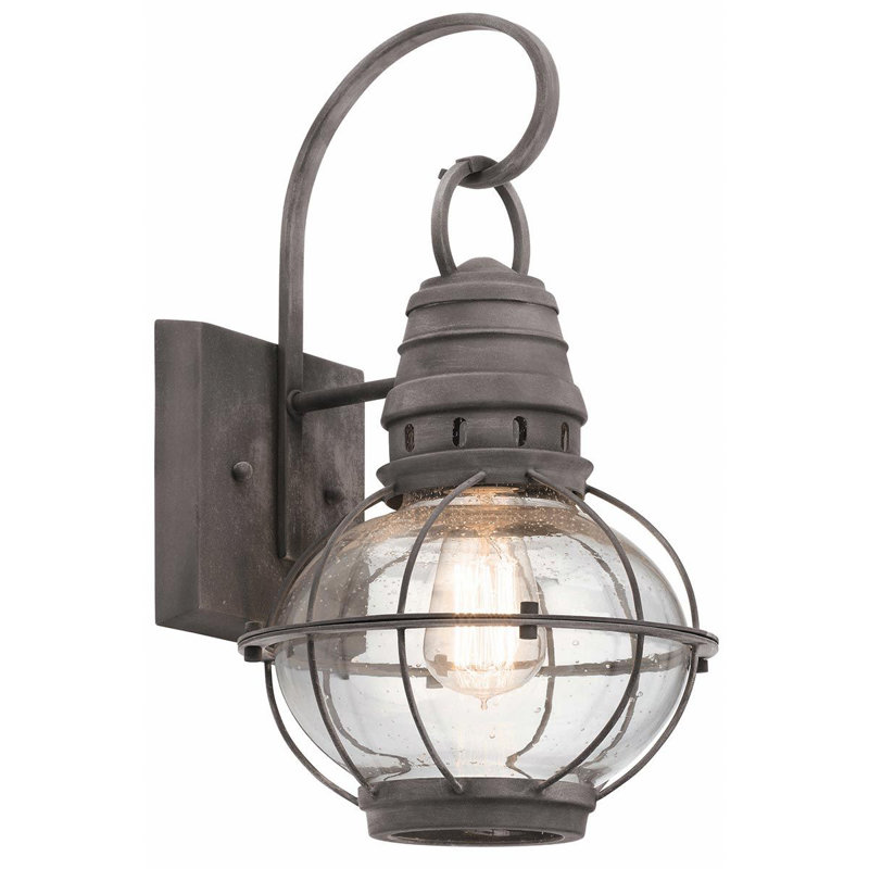 Grace Outdoor Wall Lantern, 40.5cm H x 22.8cm W x 25.8cm D