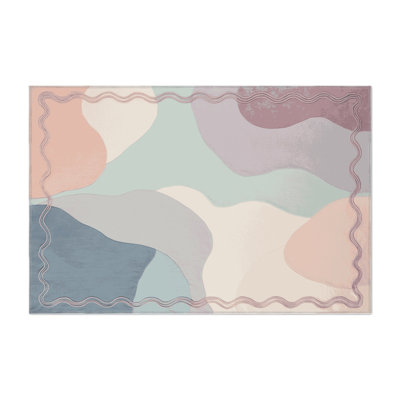 Pastel Shore Indoor And Outdoor Area Rug