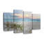 «Sandy Beach Beach Driftwood», impression sur toile 4 pièces-93822092