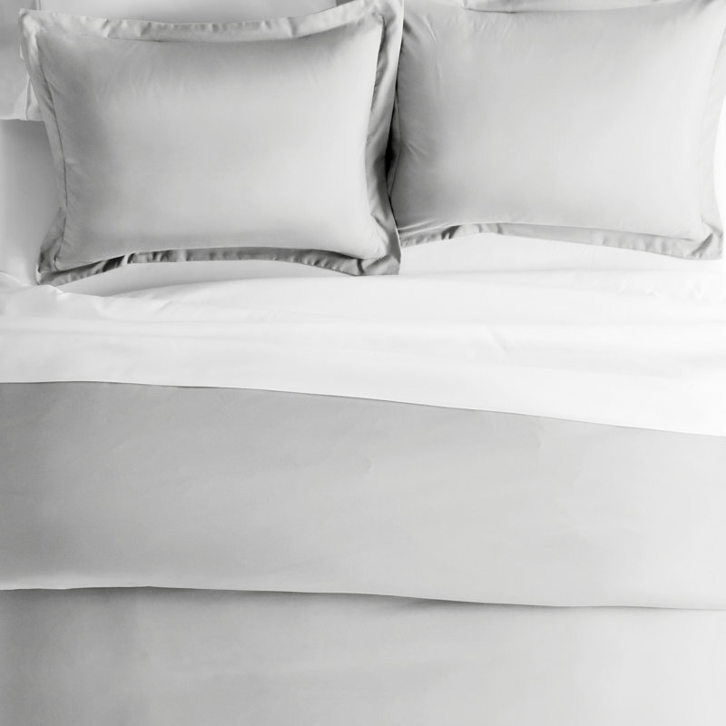 Ensemble de housse de couette en microfibre très douce Simply Soft™, Housse de couette très grand et 2 taies, Gris clair