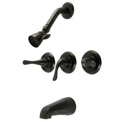Yosemite Three Handle Tub Shower Faucet