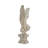 Magnesium Angel Statue with Distressed White Finish