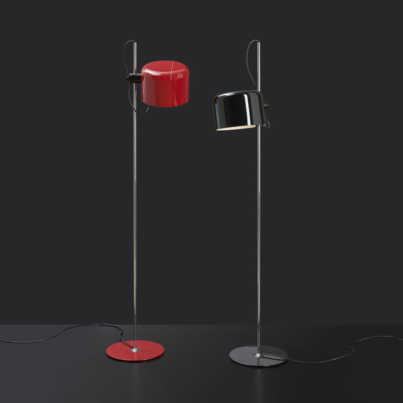 Coupé 55" Floor Lamp, Red