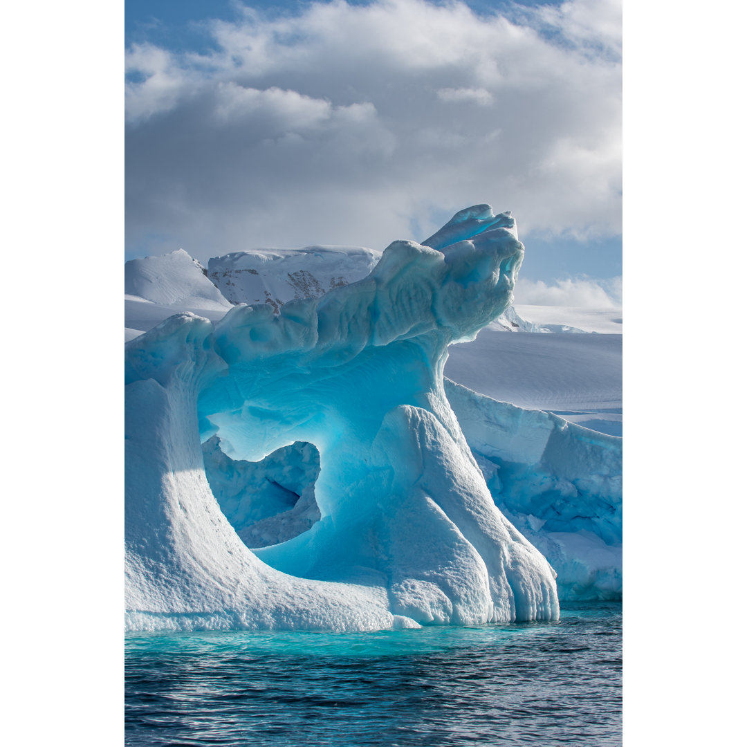 Wilhemina Bay Antarctica von Elmvilla - Druck