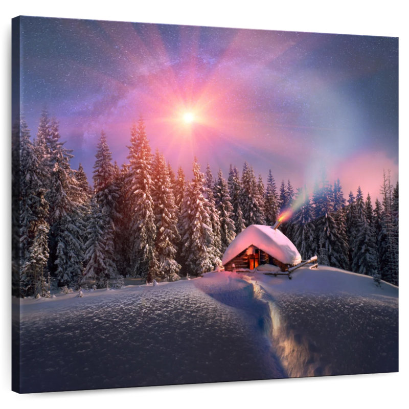 Chalet d'hiver des Carpates d'Alvord, H 10 po x l 10 po