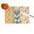 Schnauzer Heirloom Fall Glass Cutting Board
