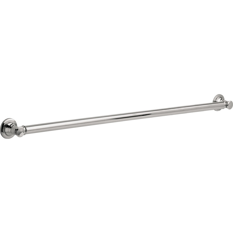 Barre d'appui traditionnelle 42 po, Chrome