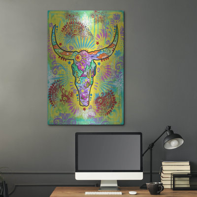 «Longhorn Skull» par Dean Russo