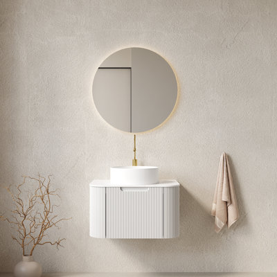 Meuble-lavabo et lavabo de salle de bain Dina