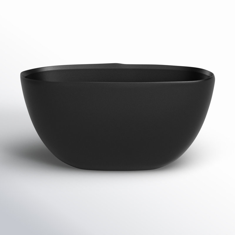 Handmade Ceramic Table Vase, Black