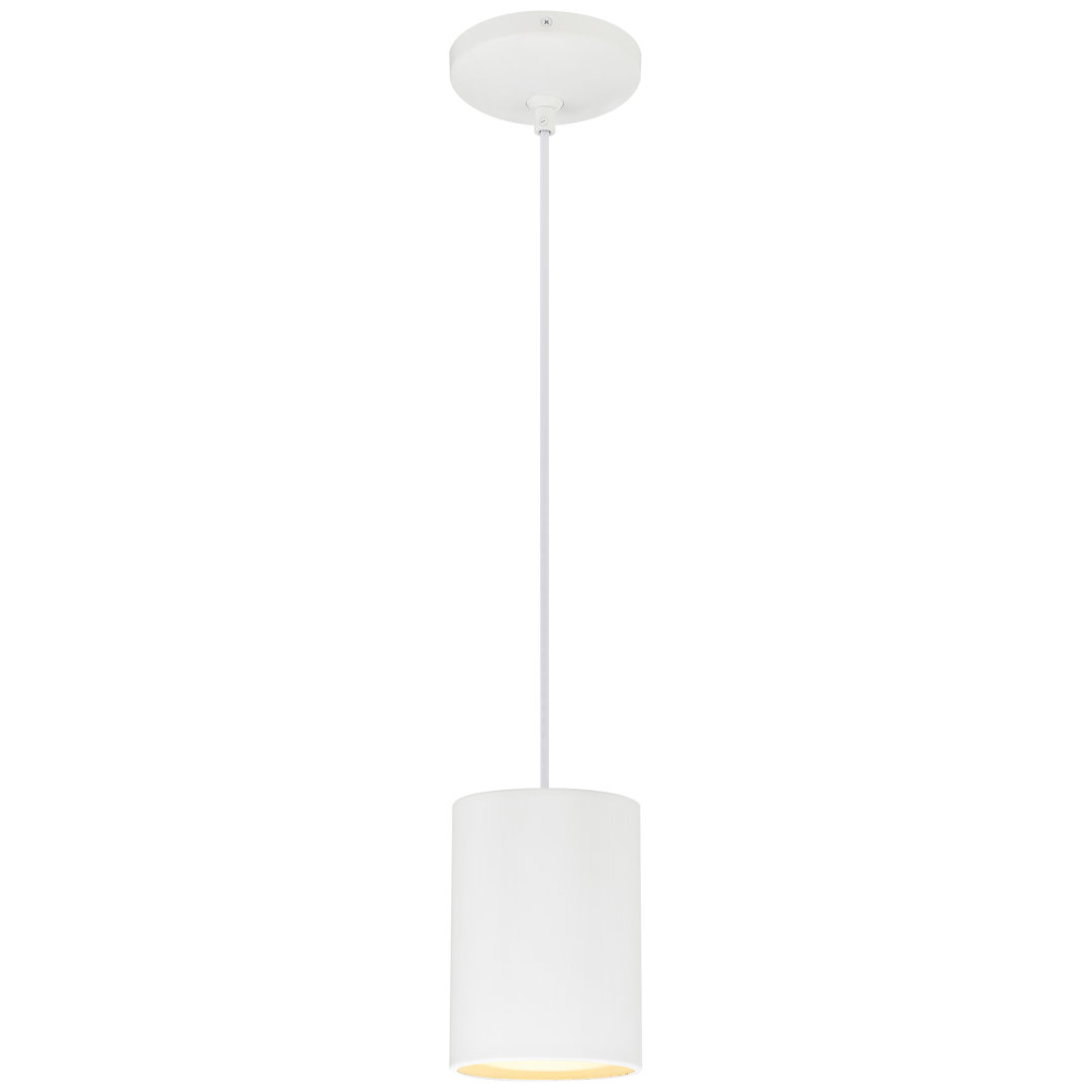 Koretta 1 - Light Single Cylinder Pendant Ebern Designs Fixture 