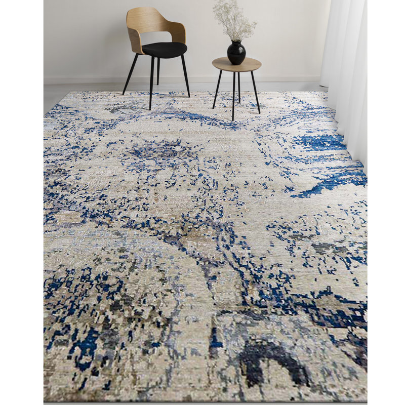 Windsom Abstract Area Rug, Rectangle 2' x 3'