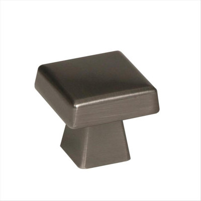 Blackrock 1-3/16 inch (30mm) Length Gunmetal Cabinet Knob