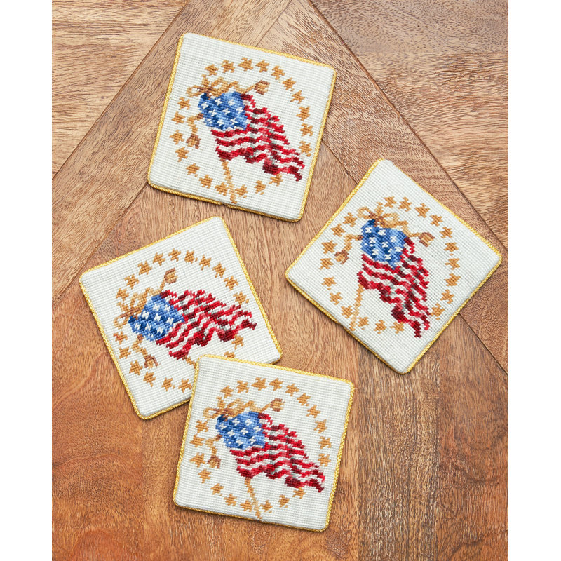 Sous-verre Drapeau américain Liberty Patriotic