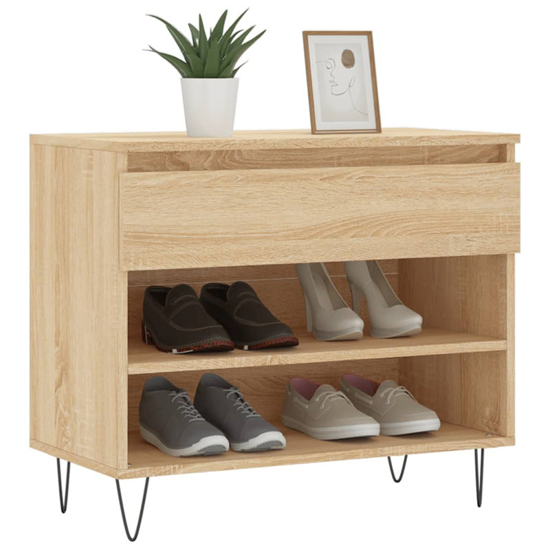 Achouhada Shoe Storage, Sonoma Oak