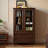 American style large storage bookcase