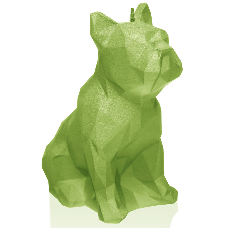Unscented Novelty Candle, 25cm H x 12.5cm W x 22cm D, Lime