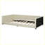 Lit plateforme tapissier grand et simple TG, lit mère et enfant, similicuir-2034288224