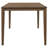 Breckenridge Walnut Rectangular Wood Dining Table