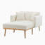Fauteuil convertible capitonné de 40,94 po de large Jameon-1828253862