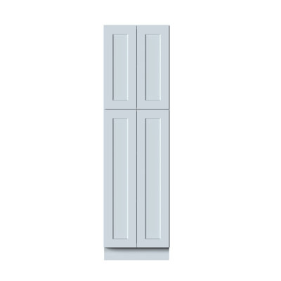 CASAINC Ready-to-Assemble W24"x D27"x H84" Kitchen Tall Pantry Cabinet