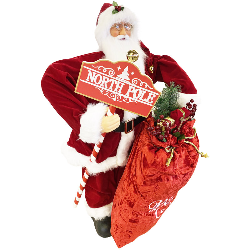36" Believe Claus