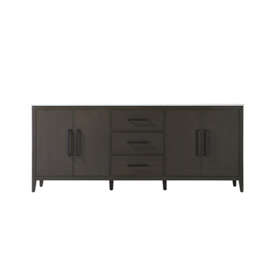 Meuble-lavabo double 84 po