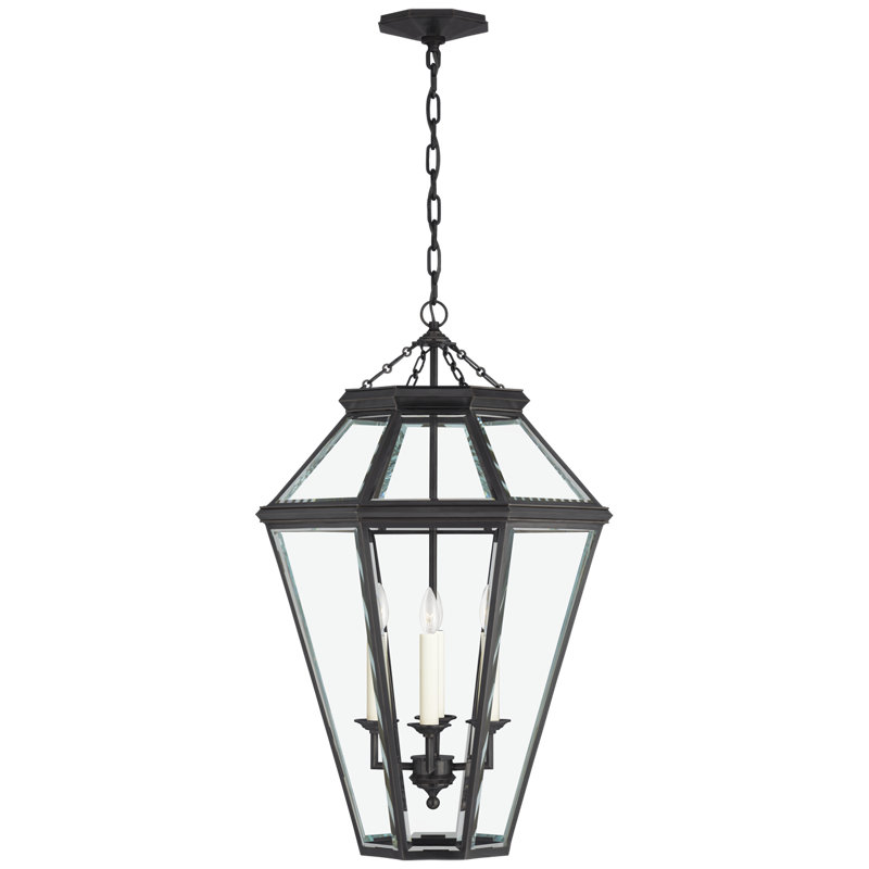 Edmund 4 - Light Chandelier, 115.5'' H x 31'' W x 31'' D, Bronze, 6 Lights