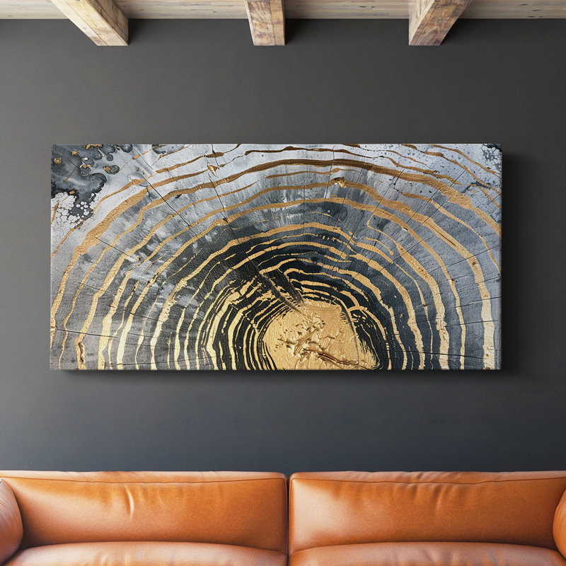 Abstract Series 3 # VI-Gallery, toile tendue, H 16 po x l 32 po
