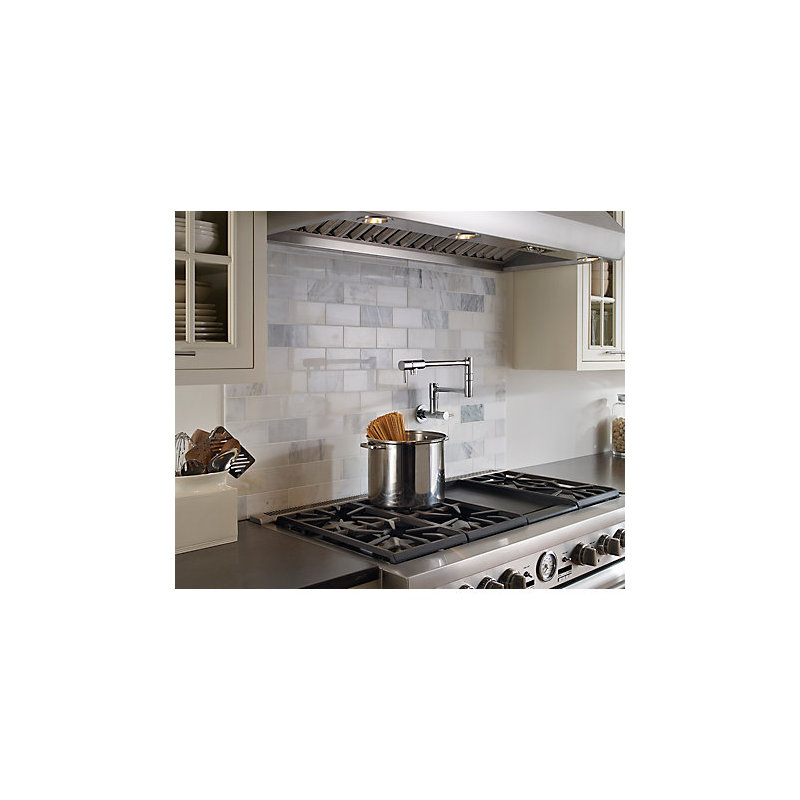 Lita Pot Filler, Polished Chrome