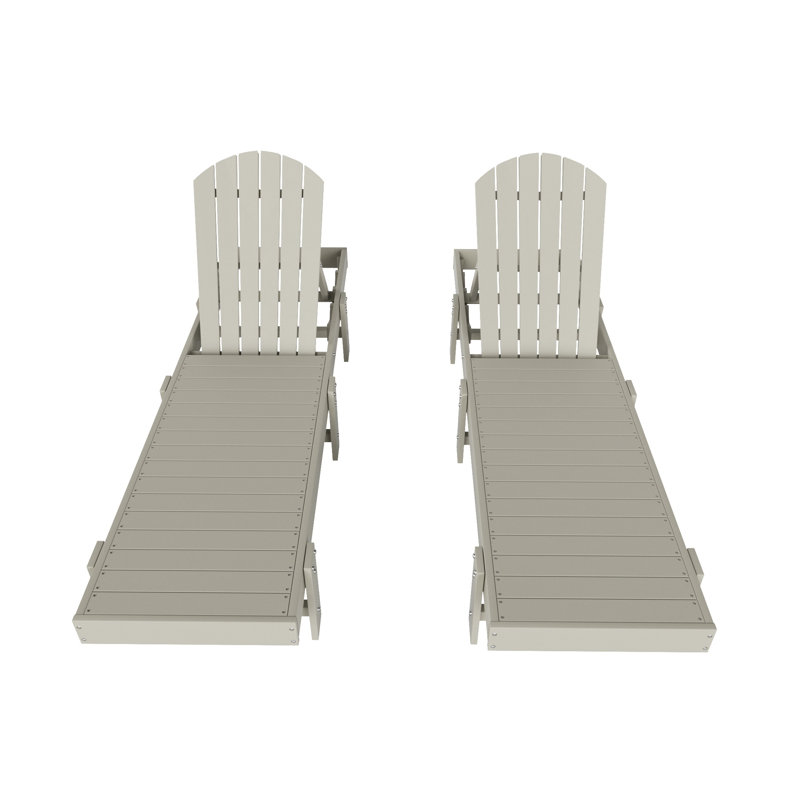 Altura Outdoor Chaise Lounge Set, Sand