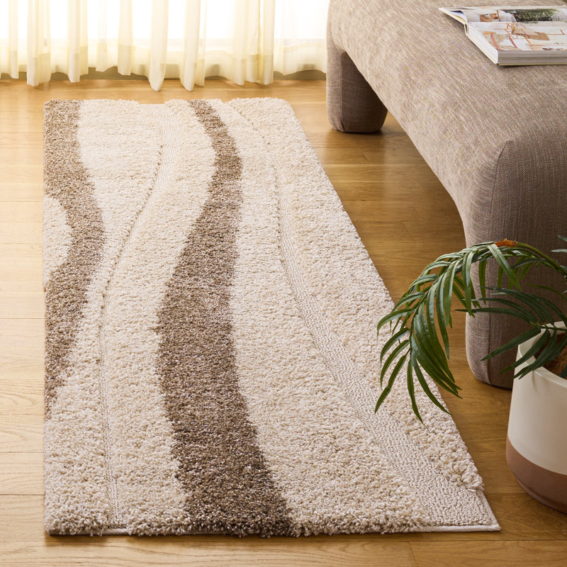 Tapis à poils longs Esmeray Florida, Rectangle de 8 pi x 10 pi
