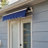 ALEKO Motorized Retractable Outdoor Awning with White Frame-63871953-111027051