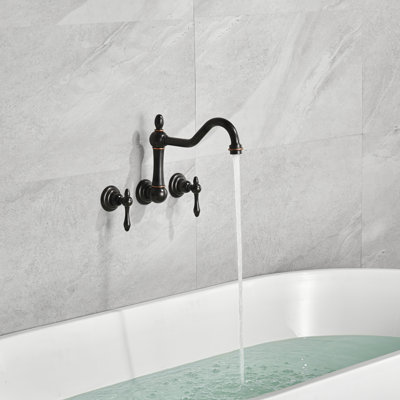2 Handle Bathroom Bath Faucet