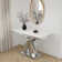 46.85" Console Tables For Entryway With Luxury Mirrored Double X-base