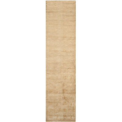 Tan Geometric Area Rug