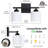 2-Light Bathroom Vanity Light Fixture with Opal Glass Shades-1862985047-1861011975
