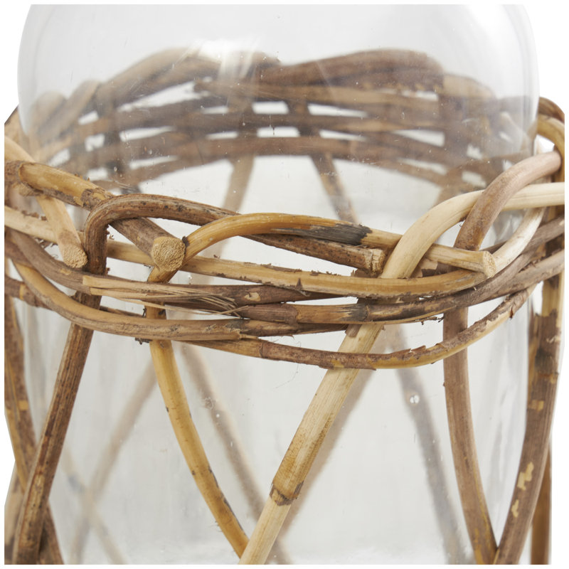 Vase de table Claghorn, H 27,05 po x l 6,5 po x P 6,4 po