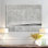 «Gray Black Sahara Desert Horizon», impression murale sur toile, minimaliste gris
