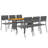 Rectangular 6 - Person 63" Long Dining Set with Cushions-1713374200-1731422145