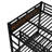 Metal Full Over Full Bunk Bed with Loft Conversion - Separable Into Loft and Single Bed, Raised Rail Guard-404145902-404145888