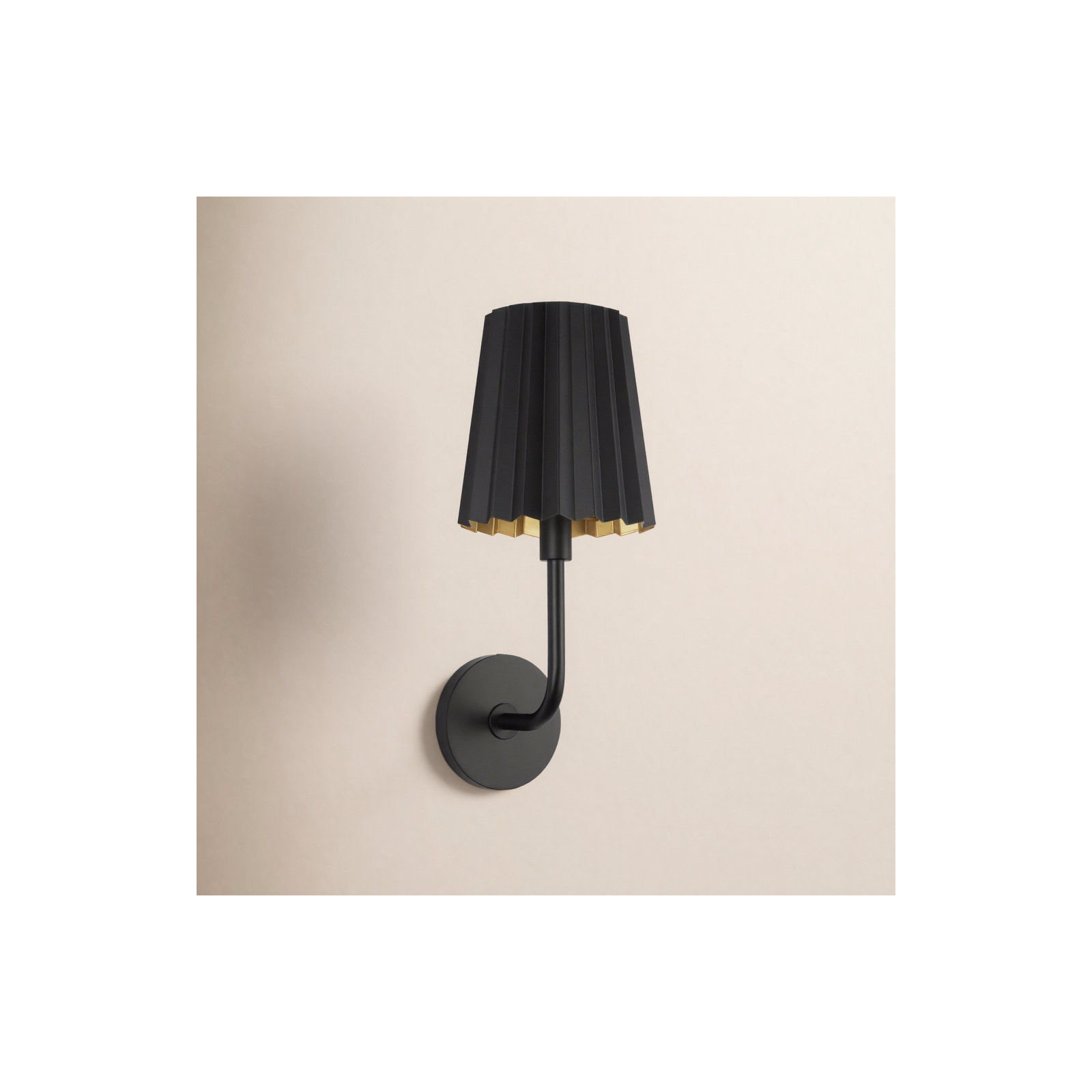 Tindra Single Dimmable Bath Sconce, Matte Black