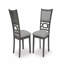 Ensemble de 6 chaises de table de salle à manger avec banc et tablettes de rangement inférieures