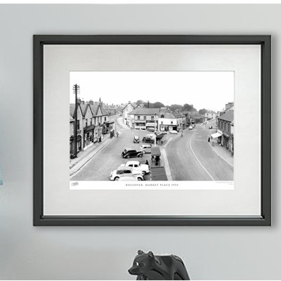 Bolsover, Market Place 1955 - Single Picture Frame Print