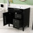 Embrulla 30" Modern Bathroom Vanity with Ceramic Top Sink and Storage Cabinet-397164147